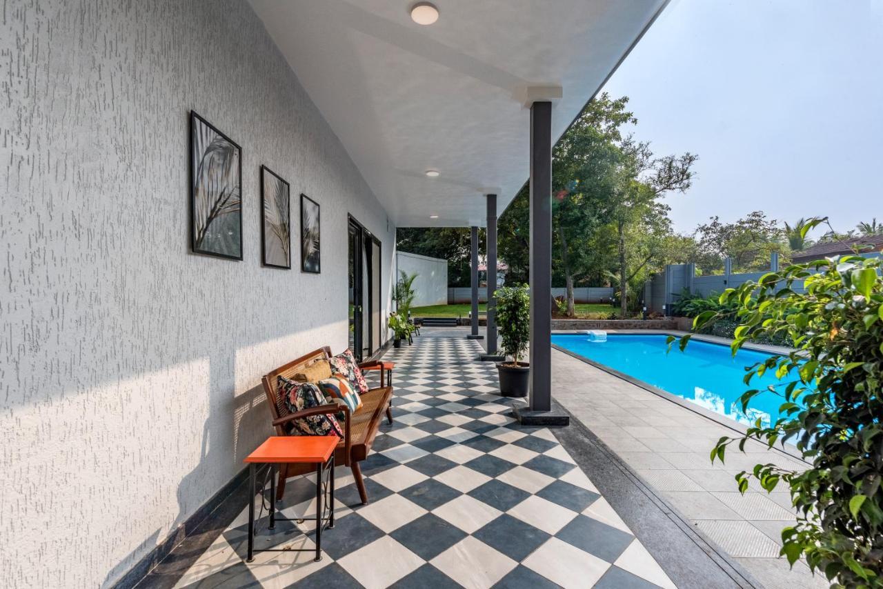 Saffronstays Mayfair Gardens 4 Bedroom Petfriendly Pool Villa อลีบาก ภายนอก รูปภาพ